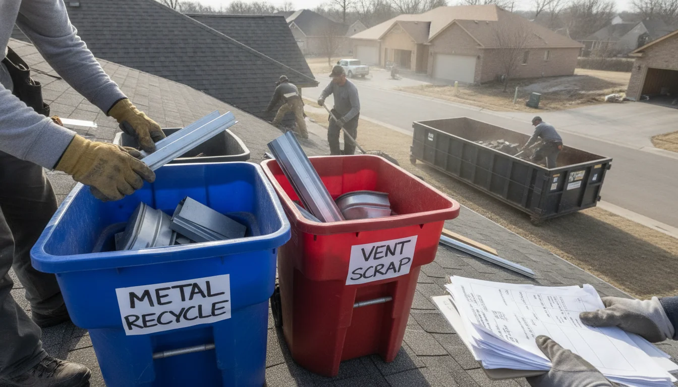 Roofing Debris Removal Service: What’s Included After a Tear-Off