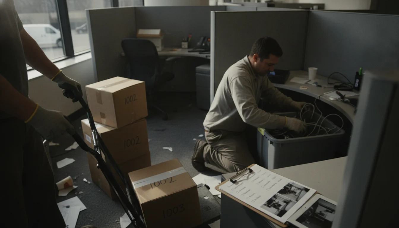 Office Cleanout Service: What’s Included, Steps, and Compliance